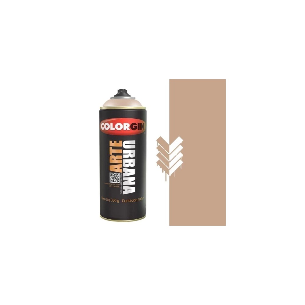 TINTA SPRAY ARTE URBANA AVELÃ 400ML COLORGIN