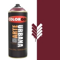 TINTA SPRAY ARTE URBANA VERMELHO AÇAÍ 400ML COLORGIN