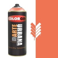 TINTA SPRAY ARTE URBANA LARANJA HOLANDA CAFÉ 400ML COLORGIN