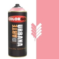 TINTA SPRAY ARTE URBANA ROSA CHICLETE 400ML COLORGIN