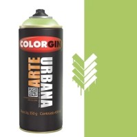 TINTA SPRAY ARTE URBANA VERDE NEON 400ML COLORGIN