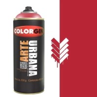 TINTA SPRAY ARTE URBANA VERMELHO MALAGUETA 400ML COLORGIN