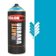 TINTA SPRAY ARTE URBANA AZUL CELESTE 400ML COLORGIN