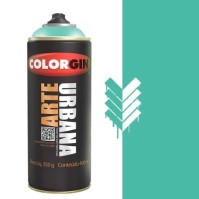 TINTA SPRAY ARTE URBANA VERDE MENTA 400ML COLORGIN