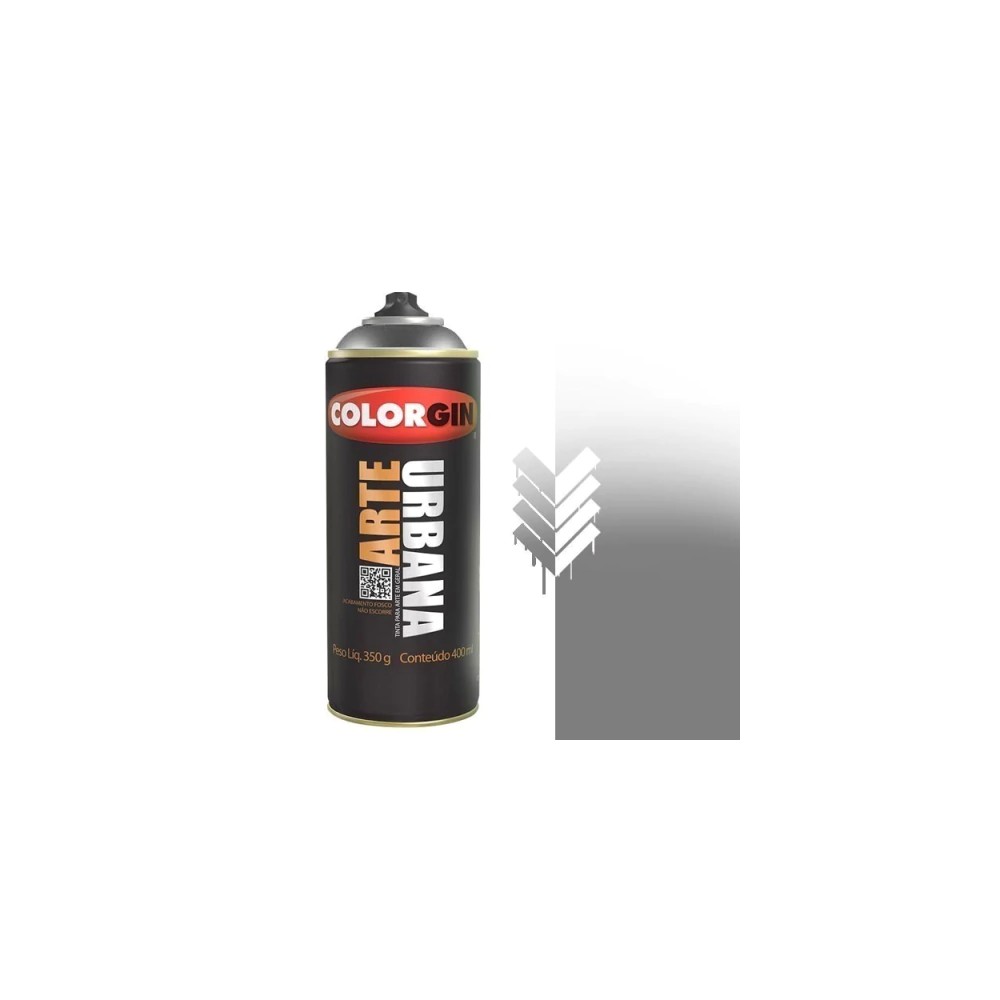 TINTA SPRAY ARTE URBANA FUMÊ 400ML COLORGIN